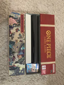 One Piece 1st Anniversary Set English Version (No Cards), Playmat, Sleeves, Box - Image 2