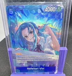 Nefeltari Vivi EB03-024 Alt Art Foil Eng One Piece Character 4000 Power - Image 1