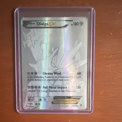 Dialga EX Secret Rare Full Art Holo XY Phantom Forces 122/119 Pokemon Card - Image 1