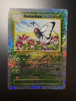 Pokemon Butterfree Legendary Collection Reverse Holo Rare Card 21/110 - Image 1