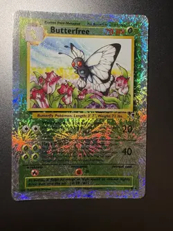 Pokemon Butterfree Legendary Collection Reverse Holo Rare Card 21/110 - Image 2