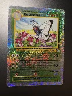 Pokemon Butterfree Legendary Collection Reverse Holo Rare Card 21/110 - Image 4