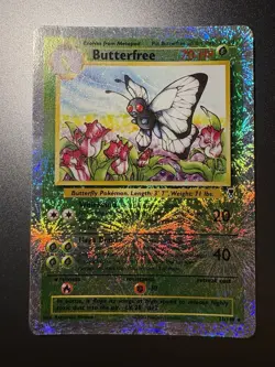 Pokemon Butterfree Legendary Collection Reverse Holo Rare Card 21/110 - Image 5