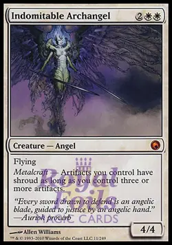 Indomitable Archangel 1x FOIL SOM MTG Scars of Mirrodin Mythic NM+ white - Image 1
