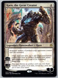 Karn, the Great Creator R Promo Pack: Theros Beyond Death 1 NM - Image 1