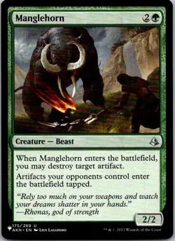Manglehorn The List Reprints NM Normal - Image 1
