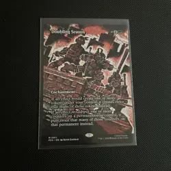 Magic: The Gathering TMNT | Doubling Season | Enchantment | Kevin Eastman - Image 1