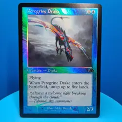 Peregrine Drake (Retro Frame) Dominaria Remastered Foil - Image 1