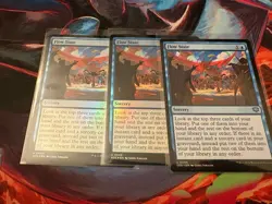 3x Flow State - 2 Foil, 1 Regular Secrets Of Strixhaven - Near Mint - MTG - Image 1