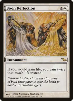 Boon Reflection Shadowmoor HP MTG - Image 1