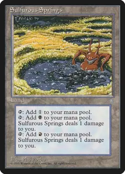 Sulfurous Springs Ice Age HP MTG - Image 1