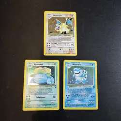 Pokemon - Base Set 2 Charizard 4/130 Blastoise 2/130 Venusaur 18/130 *Read Des* - Image 1