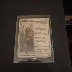 MTG Caretaker's Talent NM-Mint Condition Regular Card (BLB 0006) - Image 1
