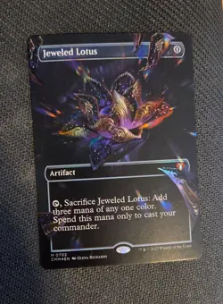 Jeweled Lotus (Borderless) Commander Masters Foil MTG Card (CMM) - Image 1