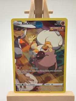 Rockruff - TG07/TG30 - Pokemon Silver Tempest Trainer Gallery Holo Card NM - Image 1