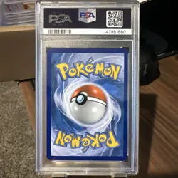 Pokemon TCG Reshiram & Charizard GX Black Star Full Art Prom Card Sm201 Psa7 - Image 2