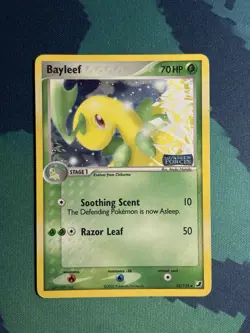 Bayleef 35/115 Ex Unseen Forces Stamped Foil Reverse Holo Pokemon Card HP - Image 2