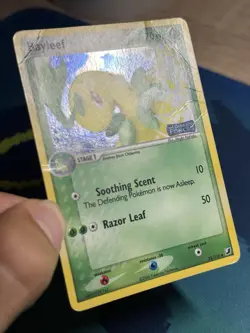 Bayleef 35/115 Ex Unseen Forces Stamped Foil Reverse Holo Pokemon Card HP - Image 4