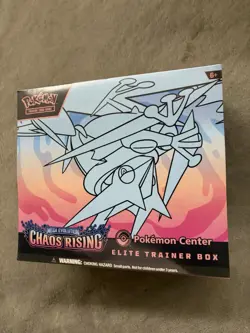 Pokemon Chaos Rising Pokemon Center ETB Elite Trainer Box Factory Sealed New - Image 2