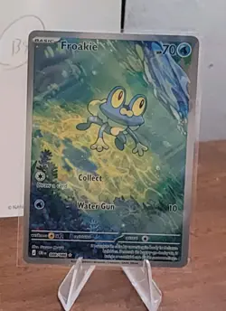 Froakie 088/086 Me04: Chaos Rising Illustration Rare Near Mint Pokemon Card - Image 1