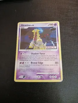 Pokemon TCG Giratina Reverse Holo 4/146 Platinum Stamped - Legends Awakened - LP - Image 1