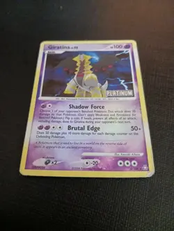 Pokemon TCG Giratina Reverse Holo 4/146 Platinum Stamped - Legends Awakened - LP - Image 4