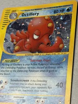 Pokemon TCG Octillery H20/H32 Aquapolis Holo 2003 - Image 4