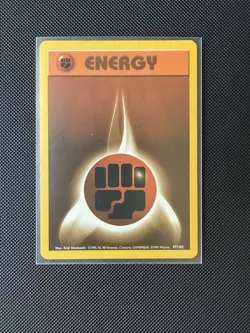 Pokemon TCG Fighting Energy Base Set, Unlimited Common NM - Image 1