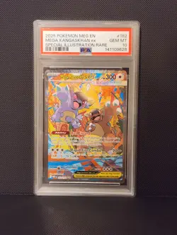 Pokemon TCG Mega Kangaskhan EX Mega Evolutions #182 PSA 10 - Image 1