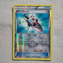 Pokemon Flashfire 98/106 Trick Shovel - Reverse Holo Uncommon - MP - Image 1