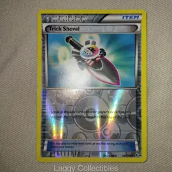 Pokemon Flashfire 98/106 Trick Shovel - Reverse Holo Uncommon - MP - Image 3