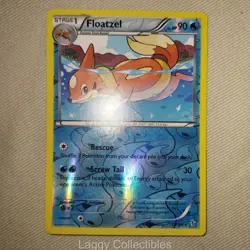 Pokemon Flashfire 29/106 Floatzel - Reverse Holo Rare - Lightly Played - Image 3