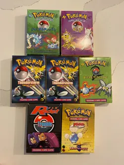Pokemon TCG EMPTY vintage deck boxes - pick yours! - Image 1