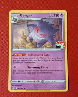 Pokemon TCG - Gengar - 066/196 Prize Pack Stamped - Prize Pack Series - Image 1
