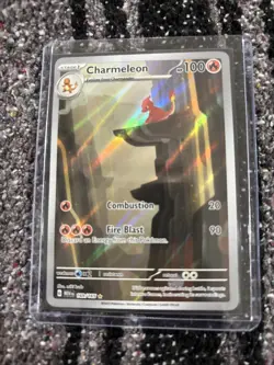 Pokemon TCG Charmeleon Scarlet Violet-151 Illustration Rare Card 169/165 - Image 1