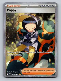 Pokemon TCG Poppy - Holo Special Illustration Rare SV03: Obsidian Flames 227/197 - Image 1