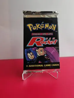 Pokemon Team Rocket Booster Pack Unlimited edition TCG - Image 1