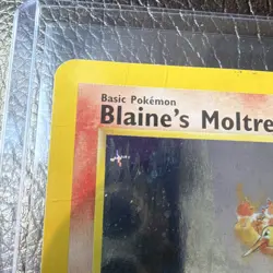 Wizards Blaine's Moltres 1/132 Gym Challenge Holo Rare ENG 2000 90 HP - Image 3