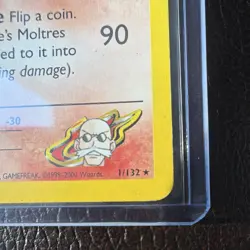 Wizards Blaine's Moltres 1/132 Gym Challenge Holo Rare ENG 2000 90 HP - Image 5