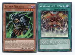 Yu-Gi-Oh! Exodia Necross und Vertrag mit Exodia Set Common S63 - Image 1