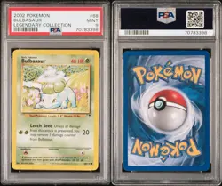 Pokemon Bulbasaur 68/110 Legendary Collection Regular PSA 9 2002 - Image 2