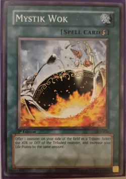 YuGiOh Mystik Wok AST-036 1st Edition - Image 1