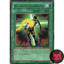 Yugioh Return of the Doomed LON-E021 Rare LP - Image 1