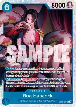 One Piece TCG | Boa Hancock | EB03-026 | Extra Booster: One Piece Heroines Ed... - Image 1