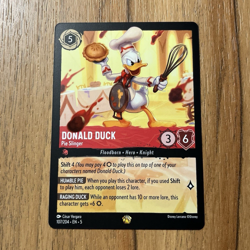 Donald Duck Pie Slinger 107/204 Disney Lorcana Shimmering Skies Legendary NM - Image 1