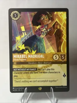 Mirabel Madrigal Legendary Foil Disney Lorcana TCG Shimmering Skies No. 14/204 - Image 1