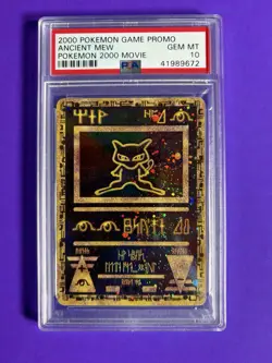 PSA 10 Ancient Mew 2000 Pokemon game movie promo- english- GEM MINT card - Image 1