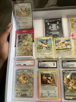 Pokemon TCG Card Lot Mew Two / Pikachu/ Eevee Lot - Image 1