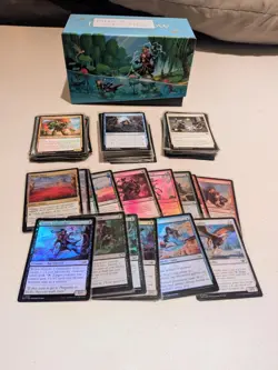 MTG (OTJ) OUTLAWS OF THUNDER J Bulk Job Lot Commons & incl. Foils - 140 + Cards - Image 1