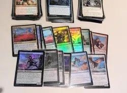 MTG (OTJ) OUTLAWS OF THUNDER J Bulk Job Lot Commons & incl. Foils - 140 + Cards - Image 2
